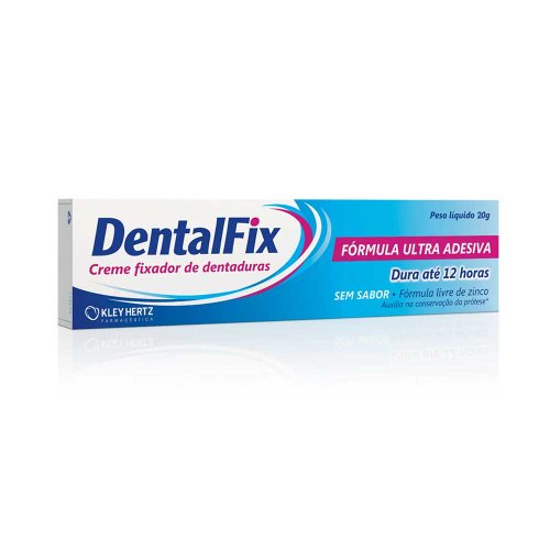 Creme Dental Dentalfix Adesivo Para Dentadura Sem Sabor 20g