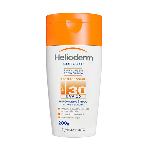 Protetor Solar Helioderm Suncare Fps 30 200g