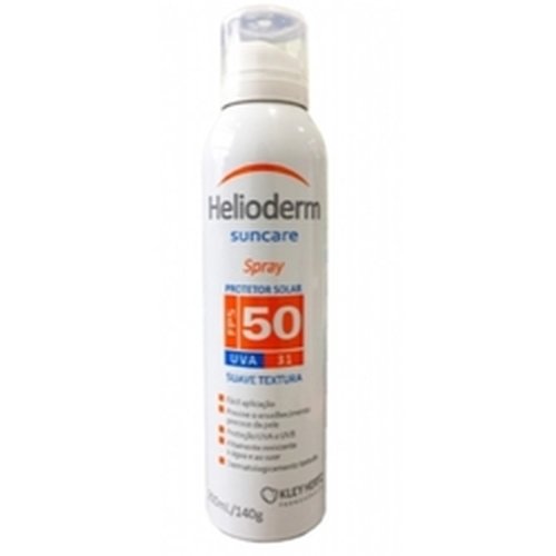 Protetor Solar Helioderm Suncare Spray Fps 50 200ml