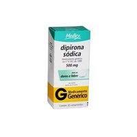 Dipirona Sódica Genérico Medley 500mg 30 comprimidos