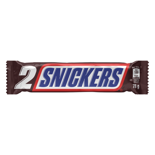 Chocolate Snickers Pacote 78g 2 Unidades