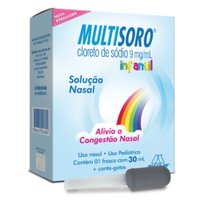 Multisoro Solução Nasal Infantil 9mg/ml 30ml