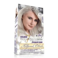 Coloração BeautyColor Hollywood Blondes 11.11 Louro Claris Especial Platinado 