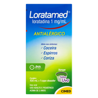 Xarope Loratamed 1mg/ml 100ml