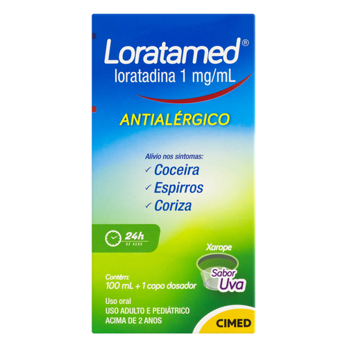 Xarope Loratamed 1mg/ml 100ml