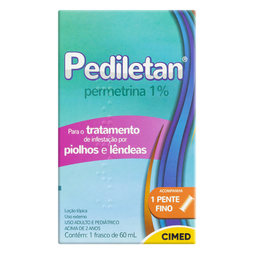 Loção Pediletan Permetrina 1% 60ml