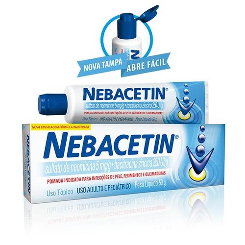 Nebacetin Pomada 50g