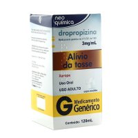 Dropropizina Xarope Genérico Neo Quimica 3mg/ml 120ml