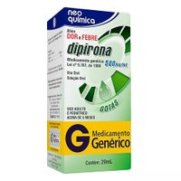 Dipirona Sódica Genérico Neo Química 500mg 20ml