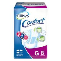 Fralda Geriátrica Tena Confort G 8 unidades