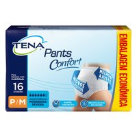 Fralda Geriatrica Tena Pants Confort P/M 16 unidades