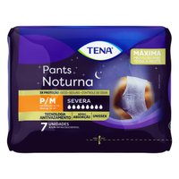 Roupa Íntima Tena Pants Noturna P/M 7 unidades