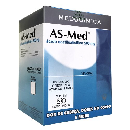 As-Med 500mg 10 comprimidos