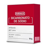 Bicarbonato de Sódio Farmax 80g