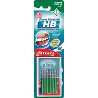 Escova Interdental Bitufo Extra Fina 3mm 10 unidades