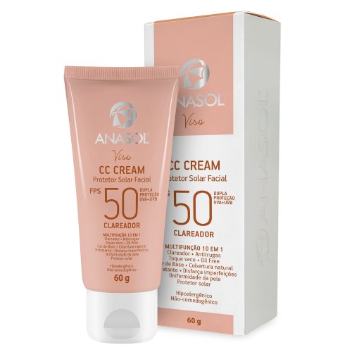 CC Cream Facial Anasol Viso FPS50 60g