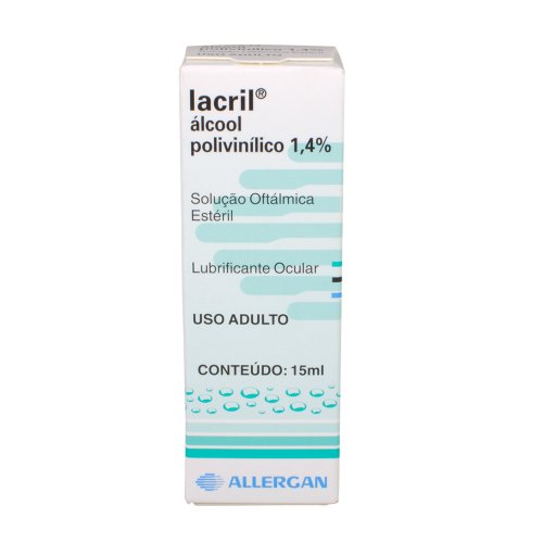 Lacril Solução Oftálmica 1,40% 15ml