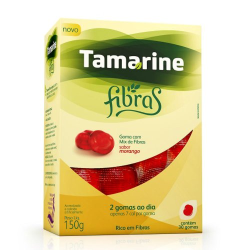 Tamarine Fibras 30 gomas