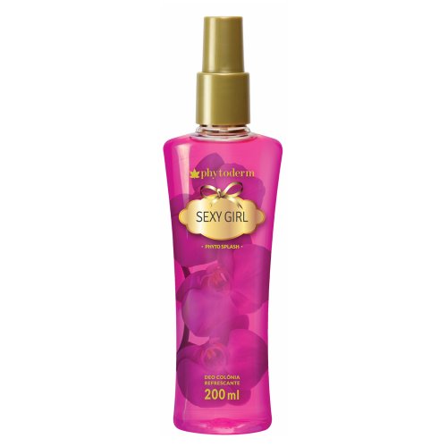 Sexy Girl Phyto Splash Phytoderm - Perfume Feminino - Deo Colônia 200ml 