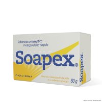 Sabonete Antisséptico Proteção Diária Soapex Essencial barra 80g