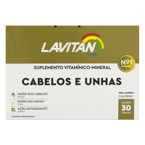 Lavitan Hair 30 cápsulas