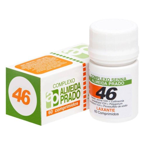 Complexo Homeopático Almeida Prado Nº 46 0,005g + 0,02g + 0,015g + 0,015 60 comprimidos