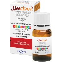 Umckan Solução Oral 825mg 20ml