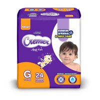 Fralda Cremer Disney Baby Pratica G 24 unidades