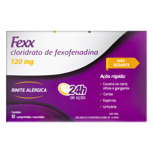 Fexx 120mg 10 comprimidos revestidos