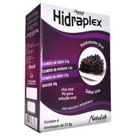 Hidraplex Reidratante Oral Sabor Uva 4 envelopes de 27,9g