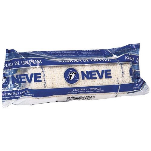 Atadura de Crepe Neve 6cm x 1,8m 12 unidades