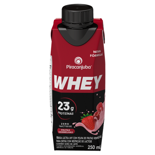 Bebida Láctea Piracanjuba Whey Zero Lactose 250ml