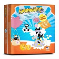 Fralda Baby Smilinguido Mega M 54 unidades