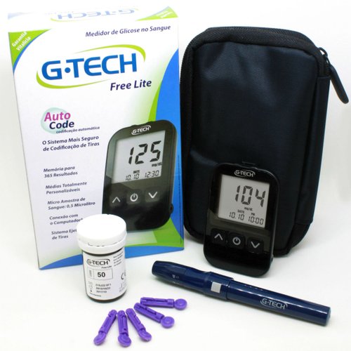 Medidor de Glicose G-Tech Free 1 1 unidades