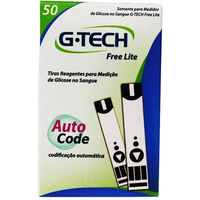 Tiras Glicemia G-Tech Free Lite 50 unidades