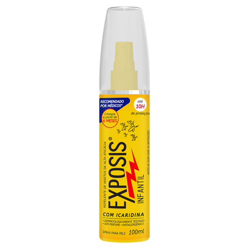 Repelente Exposis Infantil Spray 100ml