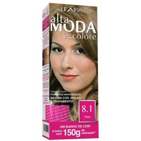 Coloração Creme Alta Moda 8.1 Louro Claro Cinza 1 unidade