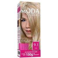 Coloração Creme Alta Moda 9.1 Louro Claríssimo Cinza 1 unidade