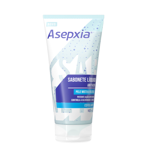 Asepxia Sabonete Líquido Esfoliante 100ml