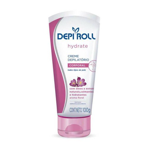 Creme Depilatório Corporal DepiRoll hydrate 100g