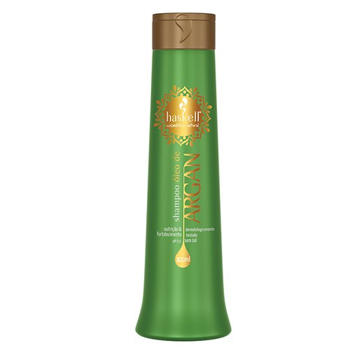 Shampoo Haskell Óleo de Argan Nutrição e Fortalecimento 300ml