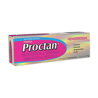 Proctan Pomada Para Hemorróidas 5mg/g + 20mg/g + 20mg/g + 100mg/g 25g