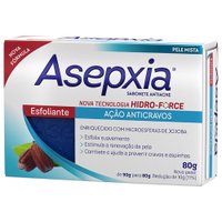 Asepxia Sabonete Barra Esfoliante 80g