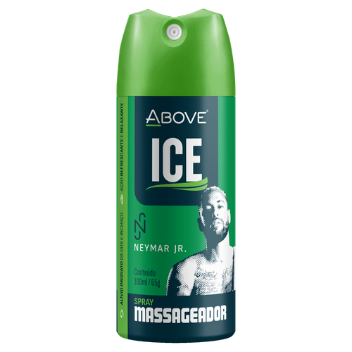 Massageador Spray Neymar Jr. Above Ice Frasco 100ml