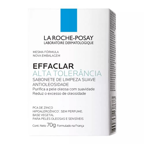 Sabonete Facial La Roche-Posay Effaclar Alta Tolerância 70g