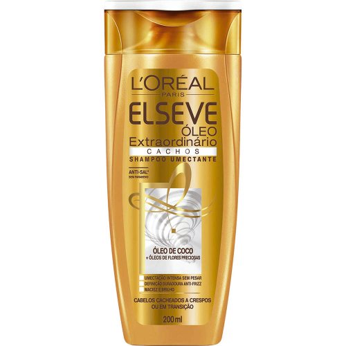 Shampoo Elseve Óleo Extraordinário Cachos 200ml