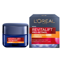 Creme Antirrugas Diurno FPS 20 L'oréal Paris Revitalift Pro-Retinol Caixa 49g