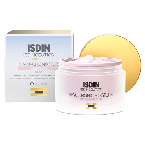 Creme Hidratante Facial Pele Sensível Isdin Isdinceutics Hyaluronic Moisture Caixa 50g