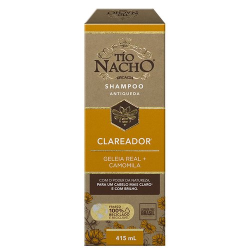 Tio Nacho Shampoo Clareador 415mL